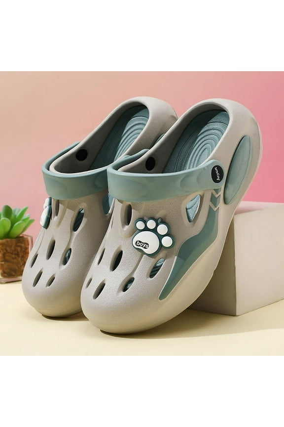 Women's Comfortable EVA Garden Clogs, Closed Toe Sandals For Indoor/Outdoor Home And Beach Use, Soft Sole Ventilated Shoes