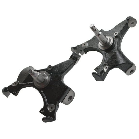 Panlongic 2" Drop Spindles for Chevy for GMC C15 C1500 2WD Truck SUV 88-98 1.25" ROTORS