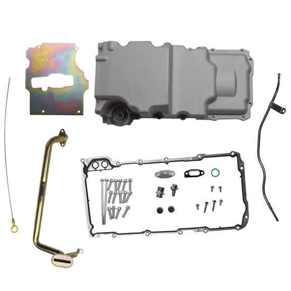 Panlongic 302-3 LS Engine Swap Retro-fit Oil Pan For Chevy LS1 LS2 LS3 4.8L 5.3L 6.0L 6.2L