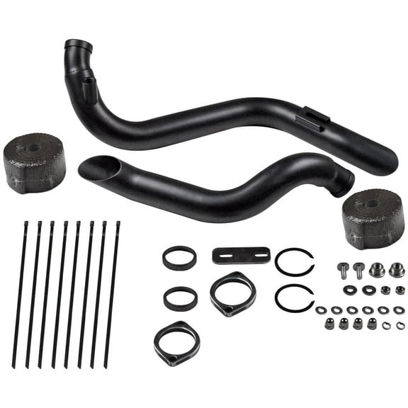 Panlongic 2"Black Wrapped LAF Exhaust Pipes for Harley Sportster Softail