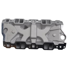 Panlongic Dual Plane Intake Manifold For Small Block Chevy 305 327 350 400 62-95 High Rise