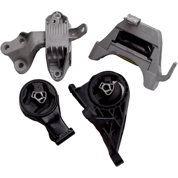 Panlongic Engine Trans Mount Set 4PCS For Chevy Cruze 1.4L Automatic Trans 2011-2016
