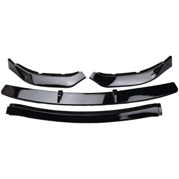 Panlongic Front Bumper Lip Splitter Kit For Dodge Charger SRT Hellcat Scat Widebody 2020-2023