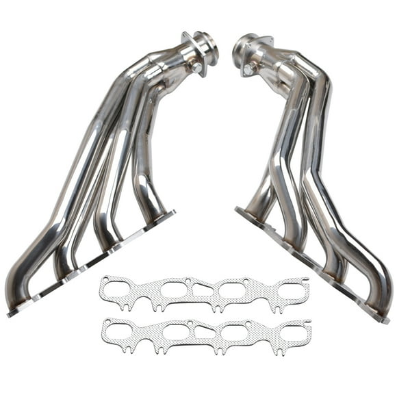 Panlongic Stainless Steel Exhaust Long Header For Chrysler 300C Dodge Charger Magnum Challenger 5.7L 6.1L 2005-2011