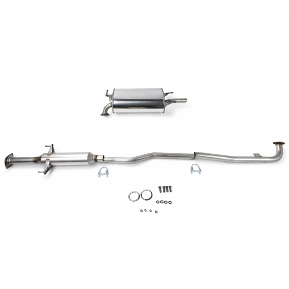 Panlongic Stainless Steel Resonator Pipe Exhaust Muffler Kit Fits For 2002-2006 Toyota Camry 2.4L ULEV