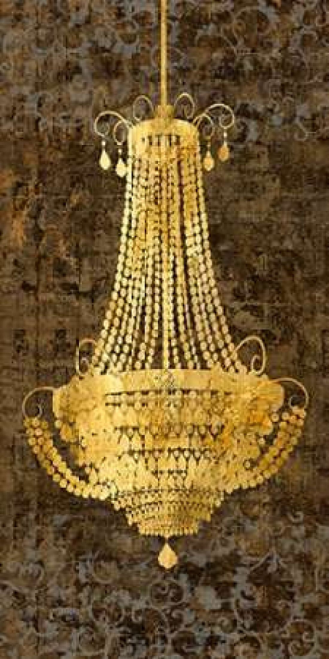 Panneau Chandelier I Canvas Art - Remy Dellal (10 x 20)