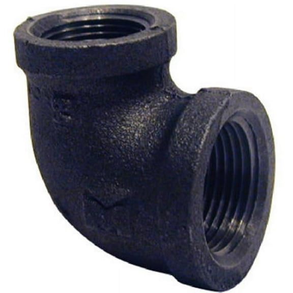 Pannext Fittings B-REL1210 Black Reducing Elbow - 1.25 x 1 in.