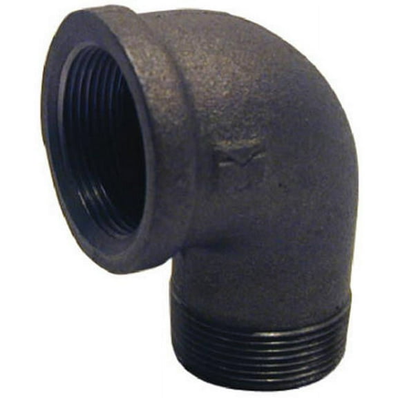 Pannext Fittings B-S9010 1 in. Black Street Elbow 90 Degree