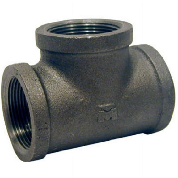 Pannext Fittings B-TEE10 Black Equal Tee - 1 in.