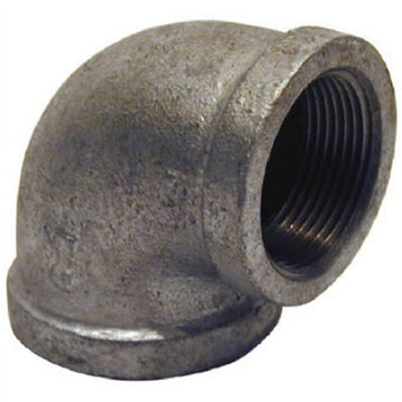 Pannext Fittings G-REL1007 Galvanized Reducing Elbow - 1 x 0.75 in.