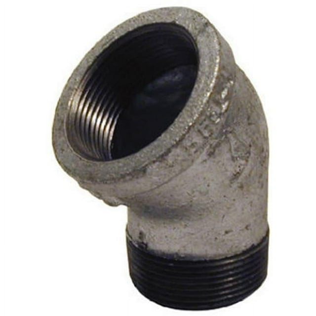 Pannext Fittings G-S4515 1.5 in. Galvanized Street Elbow- 45 Degree