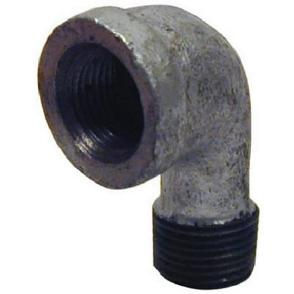 Pannext Fittings G-S9003 GalvanizedStreet Elbow - 0.38 in.