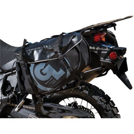 Pannier Racks with Giant Loop Siskiyou Panniers for KTM 990 Adventure Baja 2013
