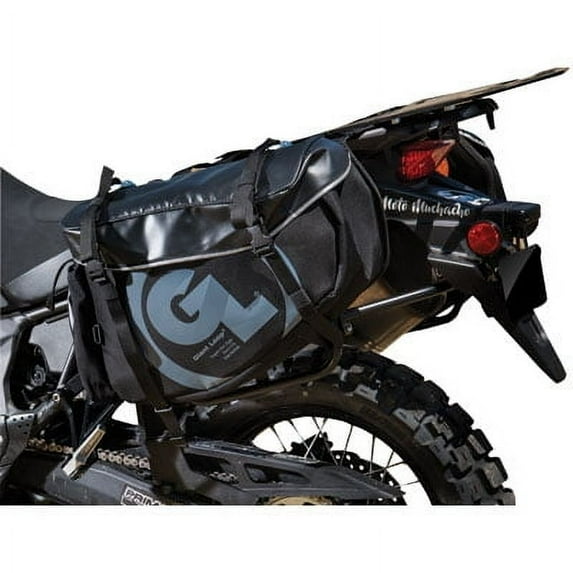 Pannier Racks with Giant Loop Siskiyou Panniers for Suzuki DR650SE 2011-2014