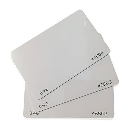Panopticon Tech 25 Pcs 26 Bit Proximity Cr80 Cards Weigand Prox Blank Printable Swipe Cards Compatable With Isoprox 1386 1326 H10301 Format Readers. Works With The Vast Majority Of Access Co