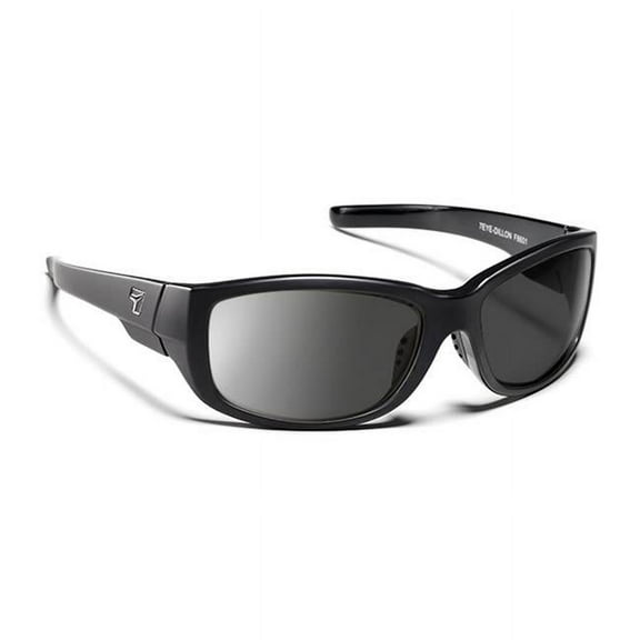 Panoptx Dillon Matte Black Frame with Sharp View Gray Sunglass
