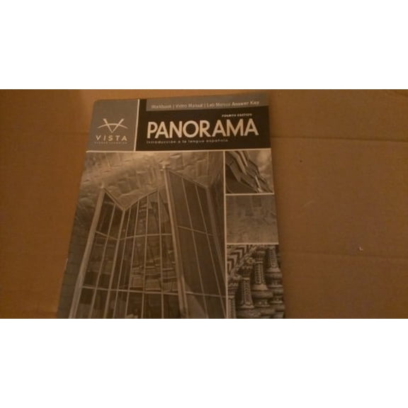 Pre-Owned Panorama 4th Ed Workbook/Video/Lab Manual Answer Key Paperback