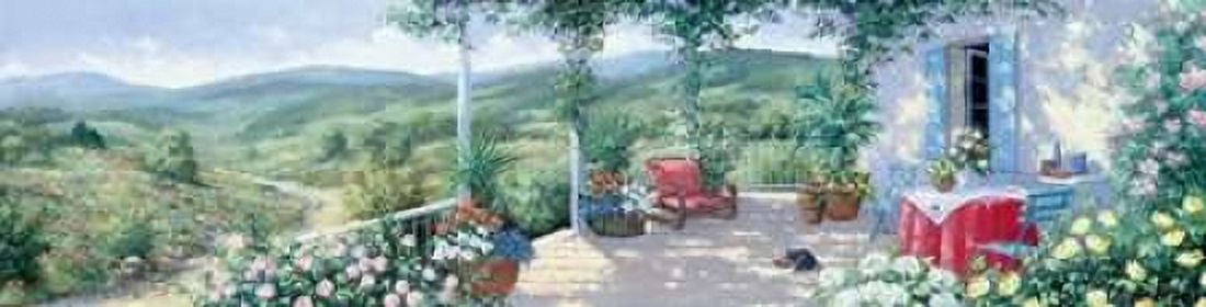 Panorama II Canvas Art - Peter Motz (12 x 36)