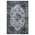 thumbnail image 1 of Kukoon Charcoal Medallion Double Sided Living Room Rug, 1 of 5