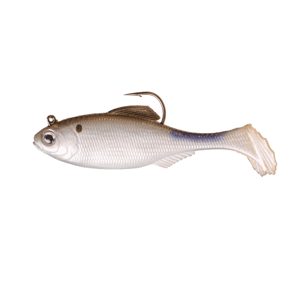 6th Sense Pre-Rigged Panorama Swimbait Soft Plastic Swimbait with Hook and Weight Realistic Swimming Action