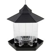 Outdoor Yard Hanging Panorama Hexagon Shaped Squirrel Proof Wild Bird Feeder - Picture 5 of 17