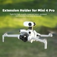 thumbnail image 1 of Panoramic Camera Mount ABS Top Extension Camera Mount Adapter Part Compatible for DJI Mini 4 Pro Drone, 1 of 9