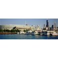 thumbnail image 1 of Panoramic Images PPI91811L Boats Moored At A Dock  Chicago  Illinois  USA Poster Print by Panoramic Images - 36 x 12, 1 of 1