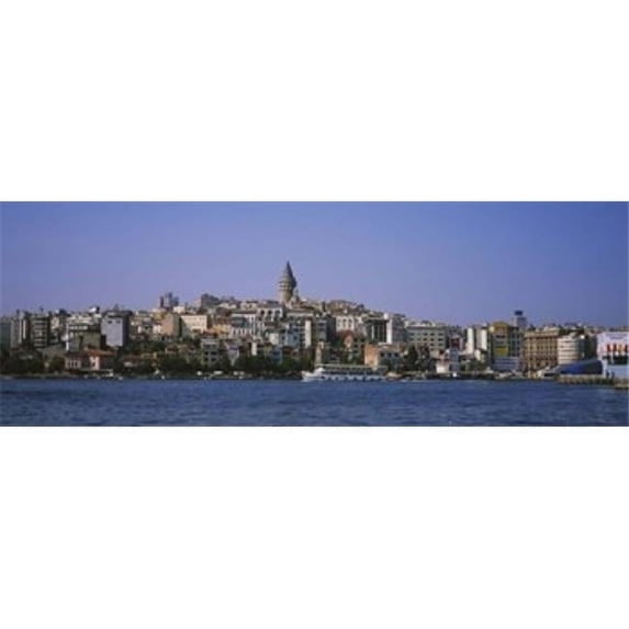 Panoramic Images Buildings at the waterfront Istanbul Turkey Poster Print by Panoramic Images - 36 x 12