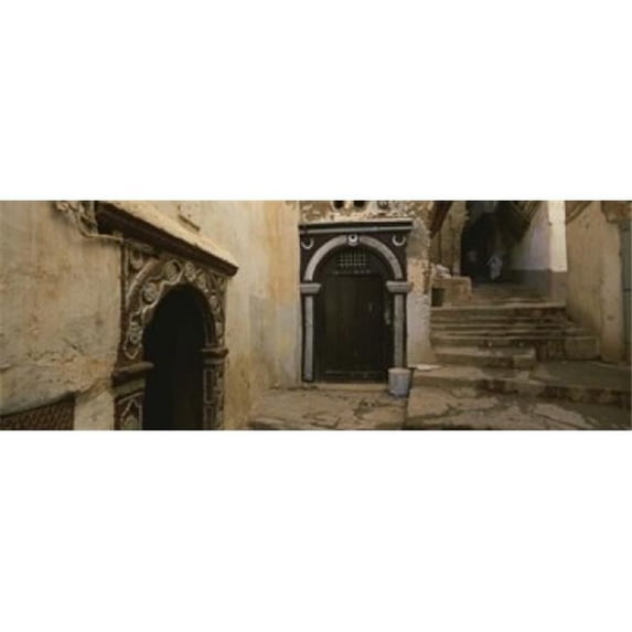 Panoramic Images PPI94994L Entrance of a building Casaba Algiers Algeria Poster Print by Panoramic Images - 36 x 12