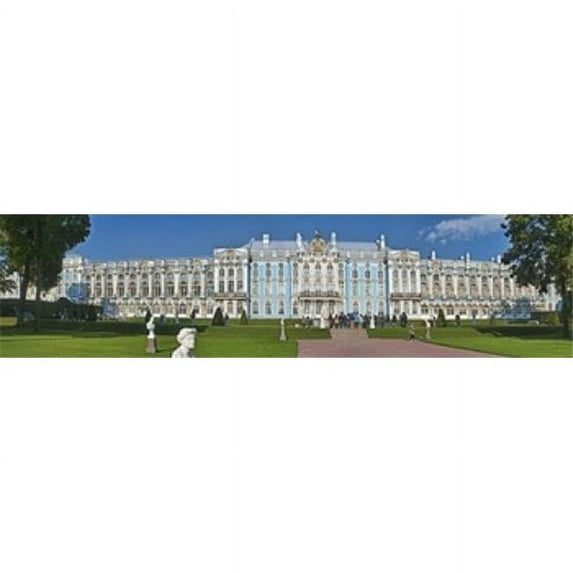 Panoramic Images Facade of Catherine Palace Tsarskoye Selo St. Petersburg Russia Poster Print by Panoramic Images