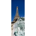 thumbnail image 1 of Panoramic Images PPI76614L Fountain Eiffel Tower Las Vegas NV Poster Print by Panoramic Images - 12 x 36, 1 of 1