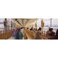 thumbnail image 1 of Panoramic Images  Group of people walking on a bridge over a pond Golden Temple Amritsar Punjab India Poster Print by Panoramic Images - 36 x 12, 1 of 1