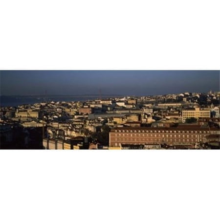 Panoramic Images High angle view of buildings in a city Alfama Lisbon Portugal Poster Print by Panoramic Images