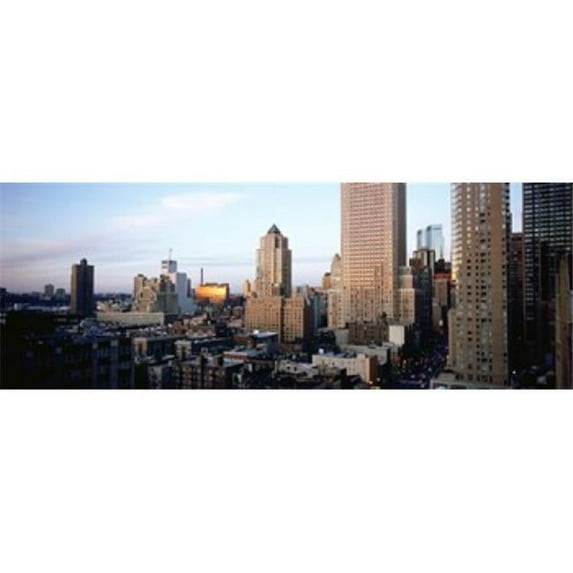 Panoramic Images High angle view of buildings in a city Atlanta Georgia USA Poster Print by Panoramic Images