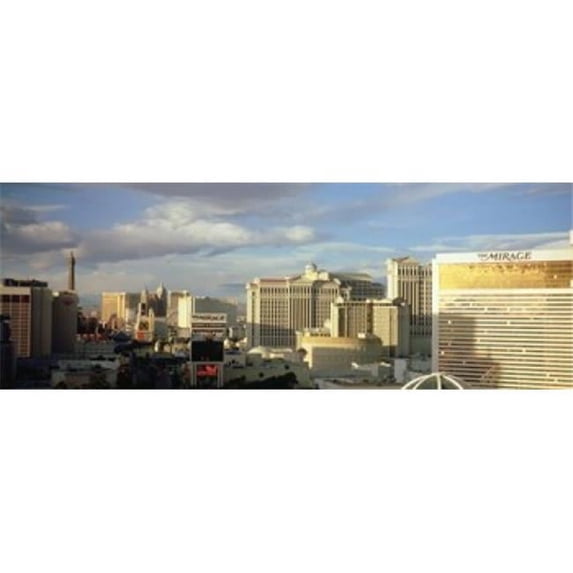 Panoramic Images PPI91718L High angle view of buildings in a city The Strip Las Vegas Nevada USA Poster Print by Panoramic Images - 36 x 12