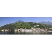 Panoramic Images Houses in a town at the waterfront Toscolano-Maderno Lake Garda Lombardy Italy Poster Print by Panoramic Images - 36 x 12
