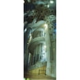 thumbnail image 1 of Panoramic Images  Interiors of a church designed by Catalan architect Antonio Gaudi Sagrada Familia Barcelona Catalonia Spain Poster Print by Panoramic Images - 12 x 36, 1 of 1
