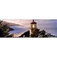 thumbnail image 1 of Panoramic Images  Lighthouse at a coast Heceta Head Lighthouse Heceta Head Lane County Oregon USA Poster Print by Panoramic Images - 36 x 12, 1 of 1