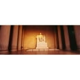 thumbnail image 1 of Panoramic Images  Low angle view of a statue of Abraham Lincoln Lincoln Memorial Washington DC USA Poster Print by Panoramic Images - 36 x 12, 1 of 1
