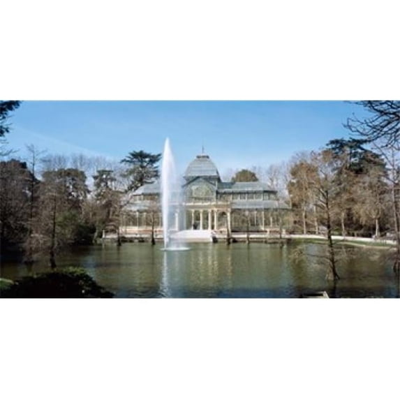 Panoramic Images PPI103429 Palacio De Cristal Madrid Spain Poster Print by Panoramic Images, 25 x 12