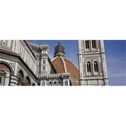 Panoramic Images PPI103762L Low angle view of a cathedral  Duomo Santa Maria Del Fiore  Florence  Tuscany  Italy Poster Print by Panoramic Images - 36 x 12