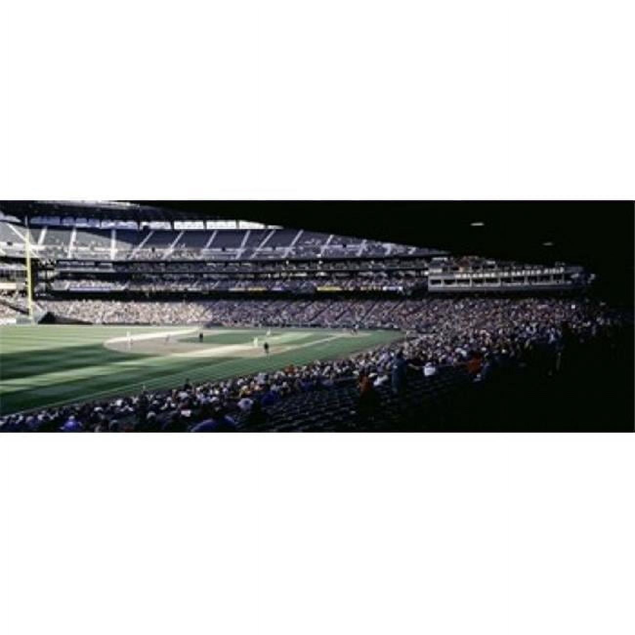 Panoramic Images PPI105765L Baseball players playing baseball in a ...
