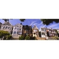 thumbnail image 1 of Panoramic Images PPI106722L Low angle view of houses in a row  Presidio Heights  San Francisco  California  USA Poster Print by Panoramic Images - 36 x 12, 1 of 1