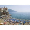 thumbnail image 1 of Panoramic Images PPI111234L Houses on the sea coast  Amalfi Coast  Atrani  Salerno  Campania  Italy Poster Print by Panoramic Images - 36 x 12, 1 of 1
