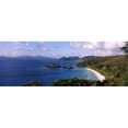 thumbnail image 1 of Panoramic Images PPI112916L Trees on the coast  Trunk Bay  Virgin Islands National Park  St. John  US Virgin Islands Poster Print by Panoramic Images - 36 x 12, 1 of 1