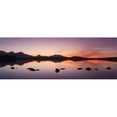 thumbnail image 1 of Panoramic Images PPI137855L Lake Hopfensee at sunset  Ostallgau  Bavaria  Germany Poster Print by Panoramic Images - 36 x 12, 1 of 1