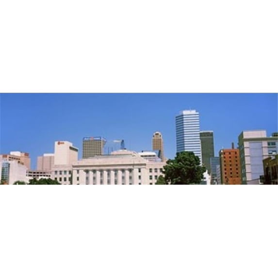 Panoramic Images PPI143157L Municipal Building in the downtown Oklahoma City Oklahoma USA Poster Print by Panoramic Images - 36 x 12