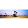 thumbnail image 1 of Panoramic Images PPI144146L Oil wells in oil field  California State Route 46  California  USA Poster Print by Panoramic Images - 36 x 12, 1 of 1