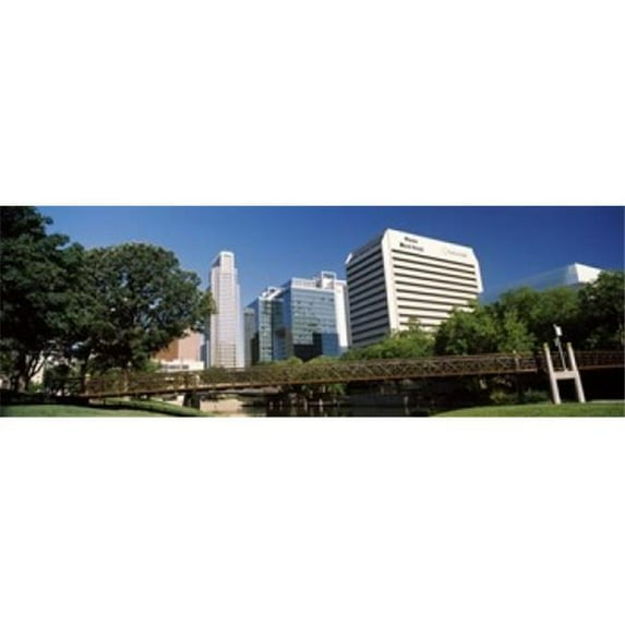 Panoramic Images PPI144207L Buildings at the waterfront Qwest Building Omaha Nebraska USA Poster Print by Panoramic Images - 36 x 12