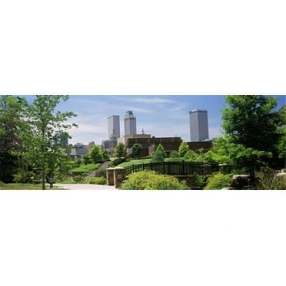 Panoramic Images PPI144220L Buildings in a city Tulsa Oklahoma USA Poster Print by Panoramic Images - 36 x 12